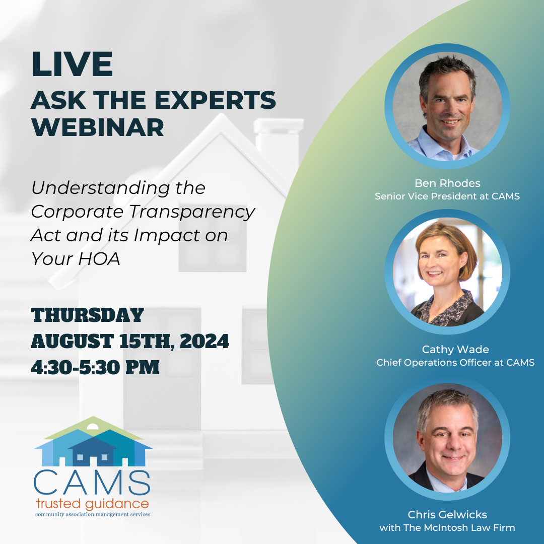 Understanding the Corporate Transparency Act and its Impact on Your HOA